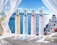 Collection Maison Bisou — les 4 Extraits de Parfum face à la mer, décor méditerranéen